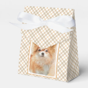 Chihuahua Hunde Malerei Original Art Geschenkschachtel