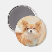 Chihuahua Hunde Malerei Original Art Magnet (Vorderseite/Rückseite)