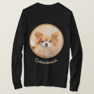 Chihuahua Hunde Malerei Original Art T-Shirt