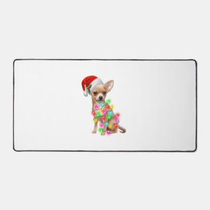 Chihuahua Hunde Tree Weihnachten Weihnachten Weihn Schreibtischunterlage
