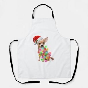 Chihuahua Hunde Tree Weihnachten Weihnachten Weihn Schürze