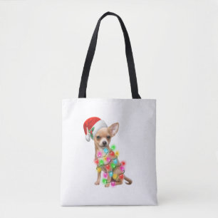 Chihuahua Hunde Tree Weihnachten Weihnachten Weihn Tasche