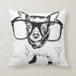 Chihuahua-Hundeillustrations-Zeichnen Kissen