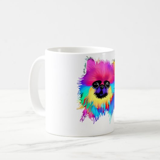 Chihuahua Hundeliebhaber Mutter Papa Funny zitiert Kaffeetasse (Vorderseite Links)