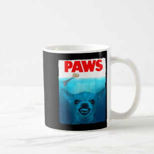 Chihuahua-Hundepfoten süßer Filmplakat Haustier lu Kaffeetasse