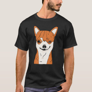 Chihuahua Hundeshirt Funny Chihuahua lächelnd Gesi T-Shirt