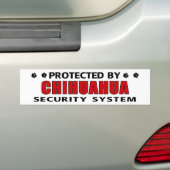 Chihuahua-Hundsicherheit Autoaufkleber (Auf Auto)
