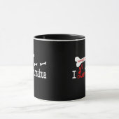 Chihuahua (I-Liebe) Tasse (Zentrum)