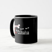 Chihuahua (I-Liebe) Tasse (Vorderseite Links)