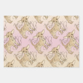 Chihuahua Ich bin ein großer Deal Geschenkpapier Set (Vorderseite)