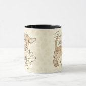 Chihuahua Ich bin ein ziemlich großer Deal-Hund Tasse (Zentrum)