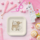 Chihuahua ich bin irgendwie ein großartiges Grafik Pappteller (Party)