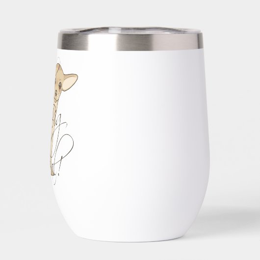 Chihuahua ich bin irgendwie ein großer Deal (Rückseite)