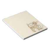 Chihuahua ich bin irgendwie ein großer Deal | Tan Notizblock (angewinkelt)