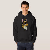 Chihuahua Illustration Thunder Hoodie (Vorne ganz)