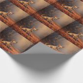 Chihuahua im Herbst Leaves Fall Inspiriert Geschenkpapier (Ecke)