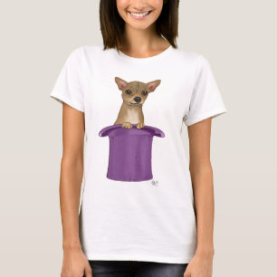 Chihuahua im Zylinder T-Shirt