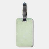 Chihuahua in Cocktailglas Gepäckanhänger (Rückseite vertikal)