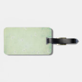 Chihuahua in Cocktailglas Gepäckanhänger (Rückseite horizontal)