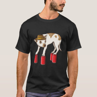 Chihuahua in einem ausgewogenen Verhältnis zu Cans T-Shirt