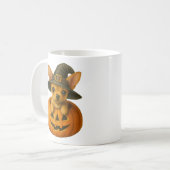 Chihuahua in Pumpkin Kaffeetasse (Vorderseite Links)