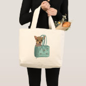Chihuahua in Tasche (Vorderseite (Produkt))