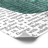 Chihuahua in Tasche Poster (Ecke)