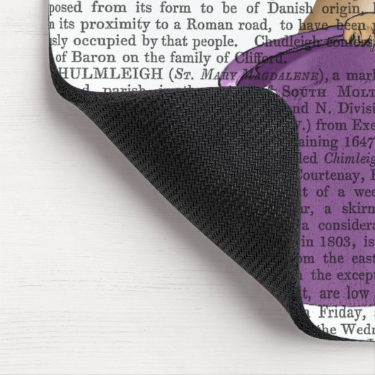 Chihuahua in Top Hat Mousepad (Ecke)