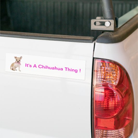 Chihuahua ist es eine Chihuahua-Sache Autoaufkleber (Auf Lkw)