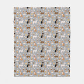 Chihuahua-Kaffeedecke Fleecedecke (Vorderseite)