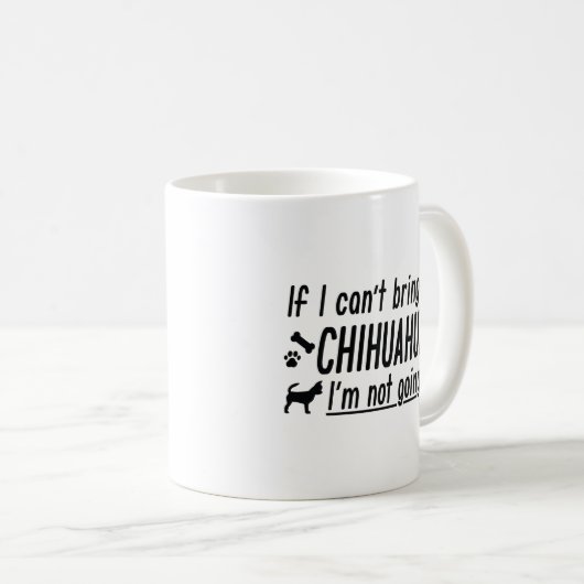 Chihuahua Kaffeetasse (VorderseiteRechts)