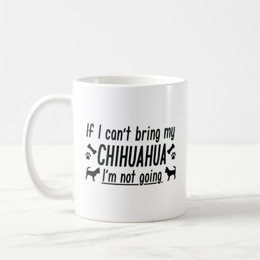 Chihuahua Kaffeetasse (Links)