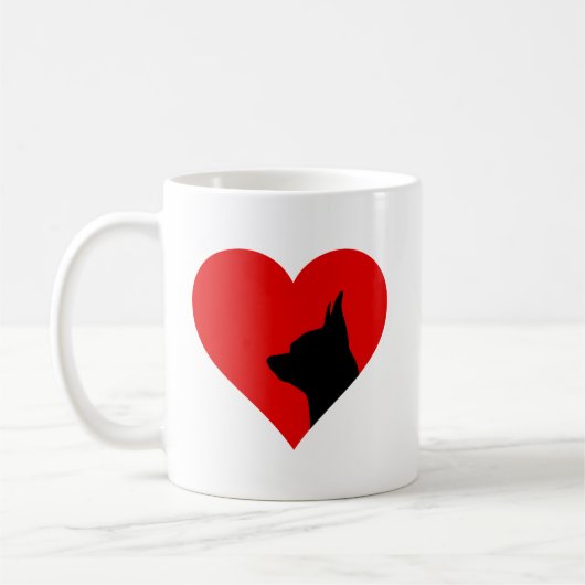 Chihuahua Kaffeetasse (Links)