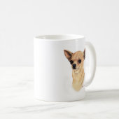 Chihuahua Kaffeetasse (VorderseiteRechts)