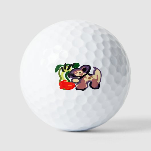 Chihuahua-Kaktus Golfball (Vorderseite)
