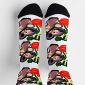 Chihuahua-Kaktus Socken (Oben)