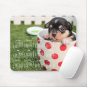 Chihuahua Kalender 2018 Benutzerdefinierter Mausze Mousepad (Mit Mouse)