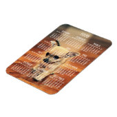 Chihuahua Kalender 2020 Foto Magnet 3x4 Klein (Linke Seite)