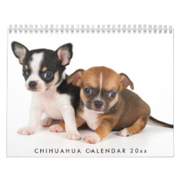 Chihuahua Kalender 2026 Fotos hinzufügen