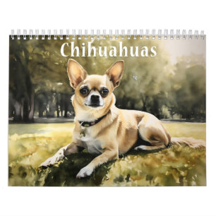 Chihuahua-Kalender, jedes Jahr Kalender