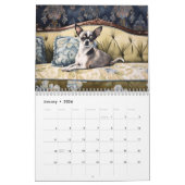 Chihuahua-Kalender, jedes Jahr Kalender (Jan 2026)