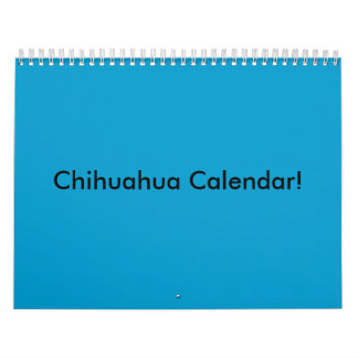 Chihuahua-Kalender! Kalender