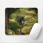 Chihuahua Kawaii Szene 2 Mousepad (Mit Mouse)