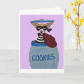 Chihuahua-Keksdieb Karte (Gelbe Blume)