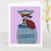 Chihuahua-Keksdieb Karte (Gelbe Blume)