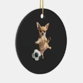 Chihuahua  keramik ornament (Rechts)