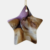 Chihuahua Keramik Ornament (Rechts)