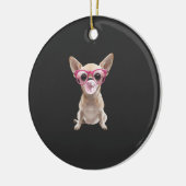 Chihuahua    keramik ornament (Links)
