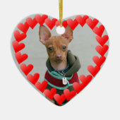 Chihuahua Keramikornament (Vorne)