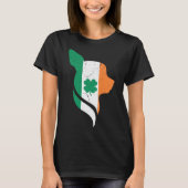 Chihuahua Kleeblatt C St Patricks Day T-Shirt (Vorderseite)